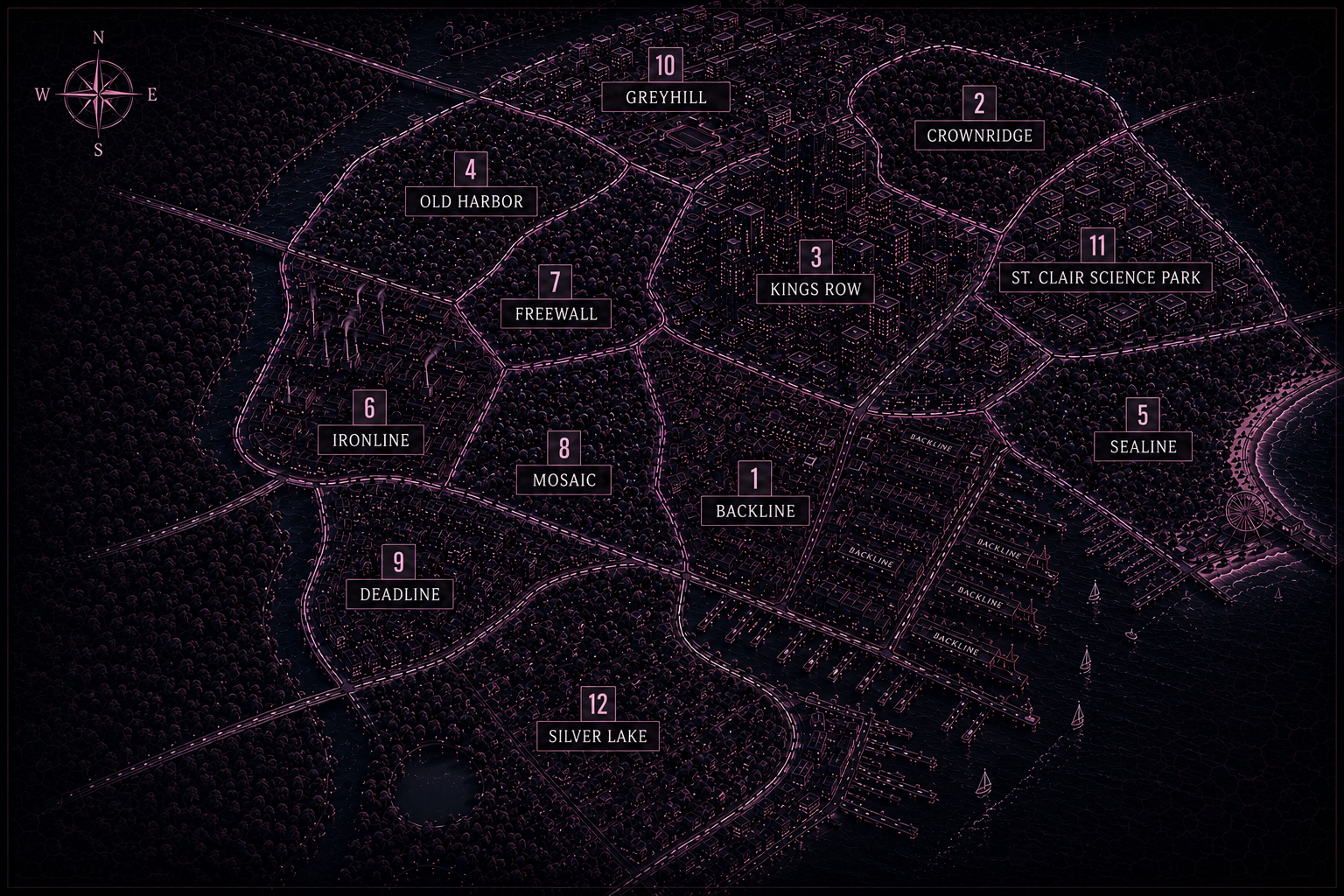 Carte de Greyline