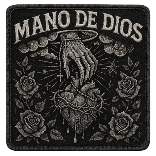 Écusson du cartel Mano de Dios