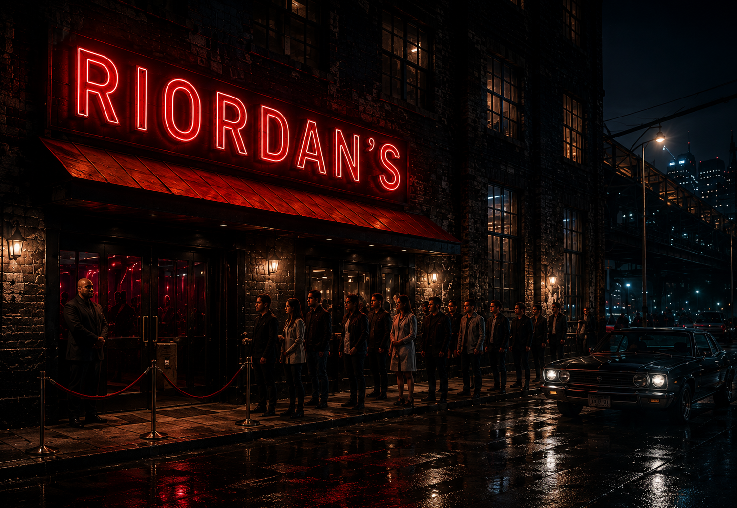 Extérieur du Riordan’s à Greyline