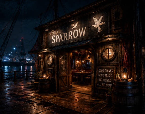 Extérieur du Sparrow à Backline