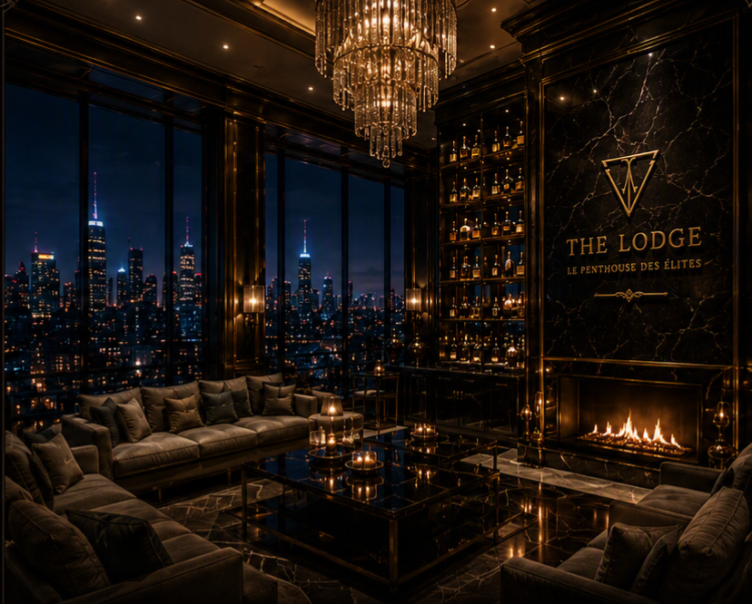 The Lodge, penthouse privé des élites de Greyline