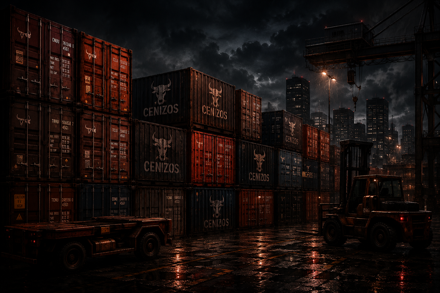 Docks et entrepôts des Los Cenizos