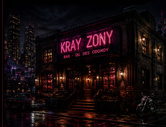 Façade du Kray Zony, quartier général de la Bratva Odonov