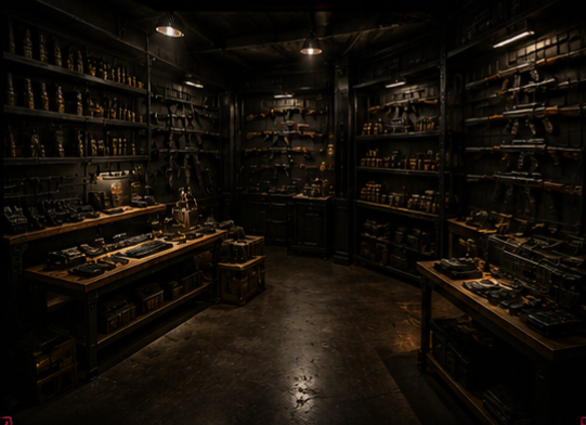 Salle d’armes de la Bratva Odonov