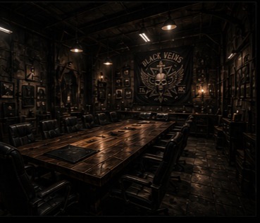 Salle du chapitre des Black Veins