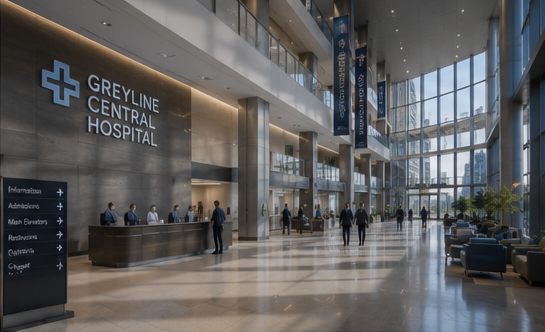 Greyline Central Hospital — vue 2
