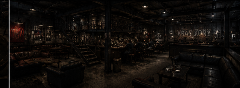 QG de la Bratva Odonov: Le bar Kray Zony — vue 9