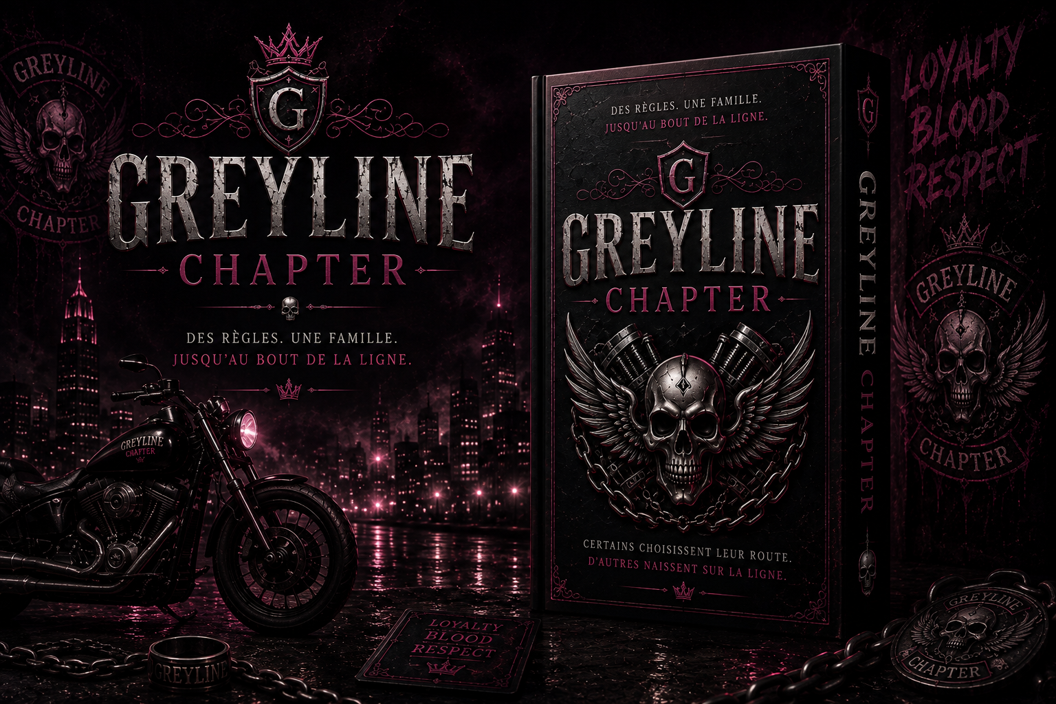 Roman de l’univers Greyline Chapter