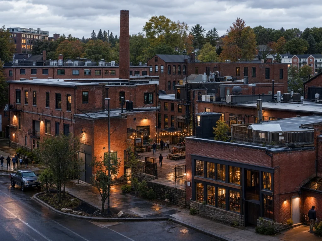 Foundry Row — vue principale